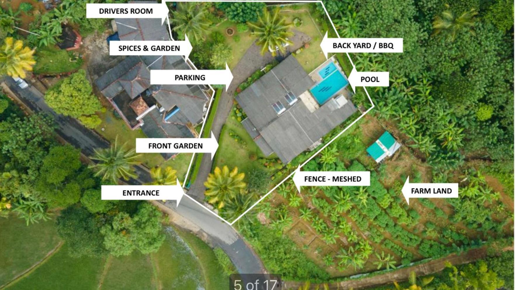 Surveyor'S Residence Bungalow Kandy Dış mekan fotoğraf